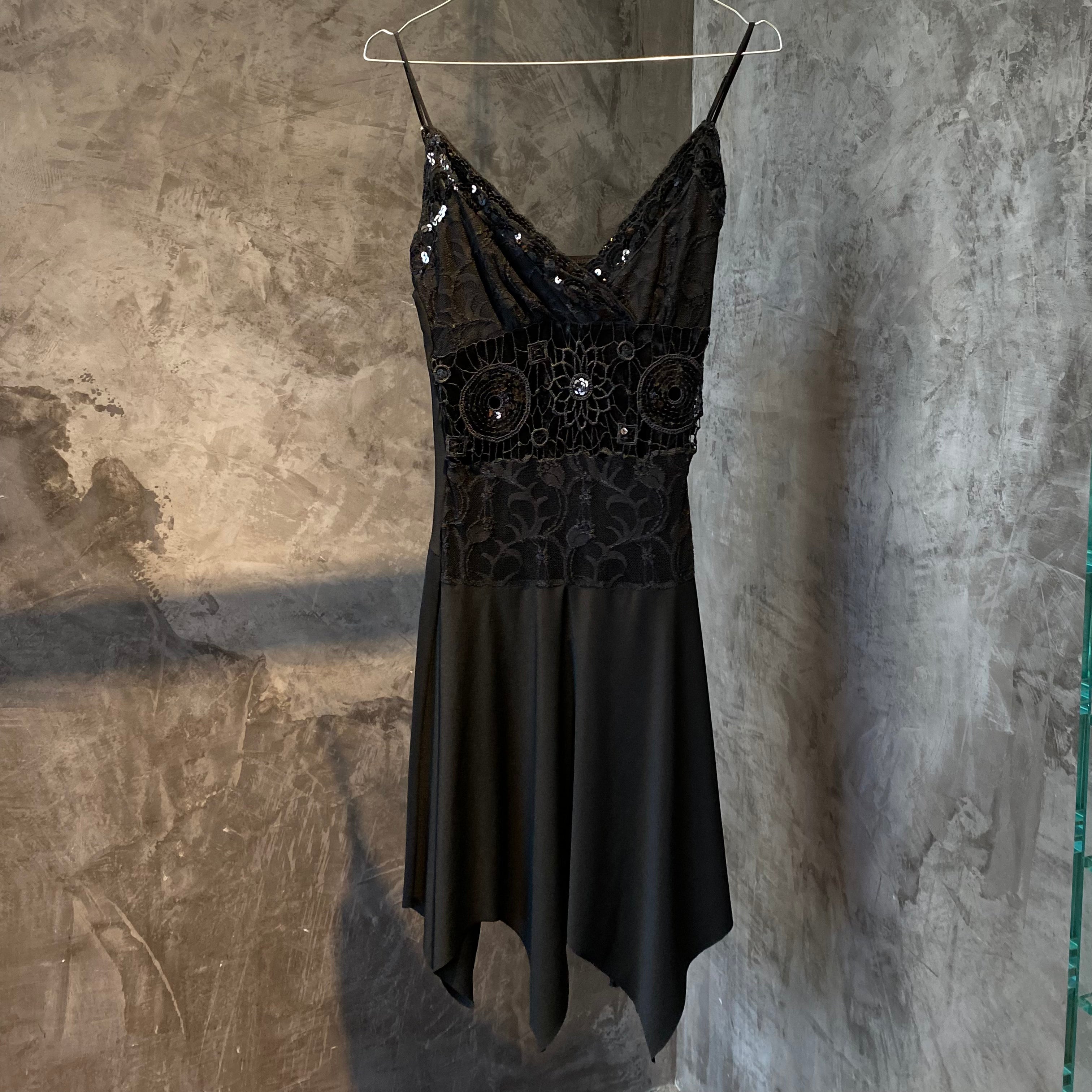 Fairy Sequin Black Dress