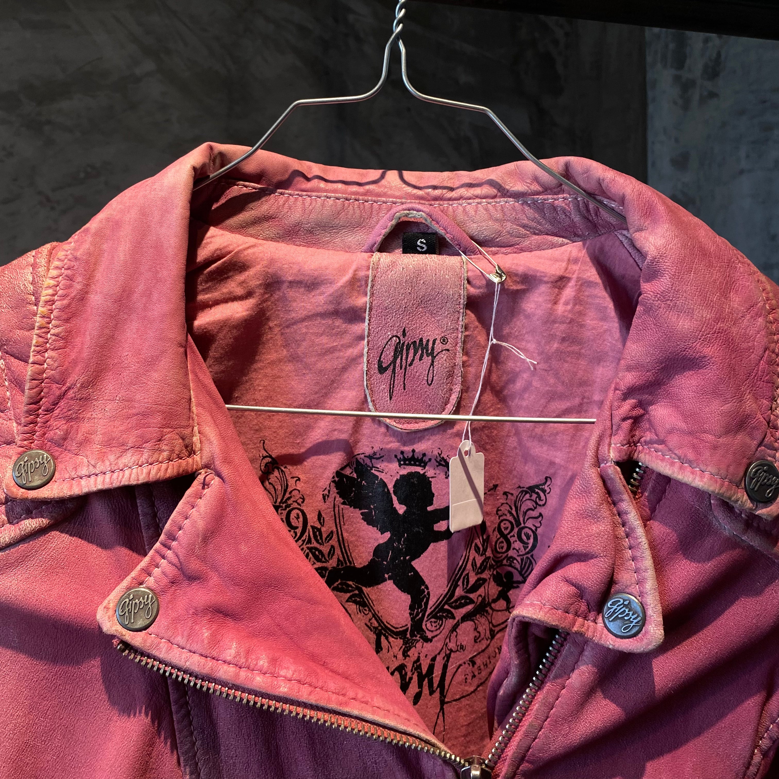 Pink Gipsy Leather Jacket