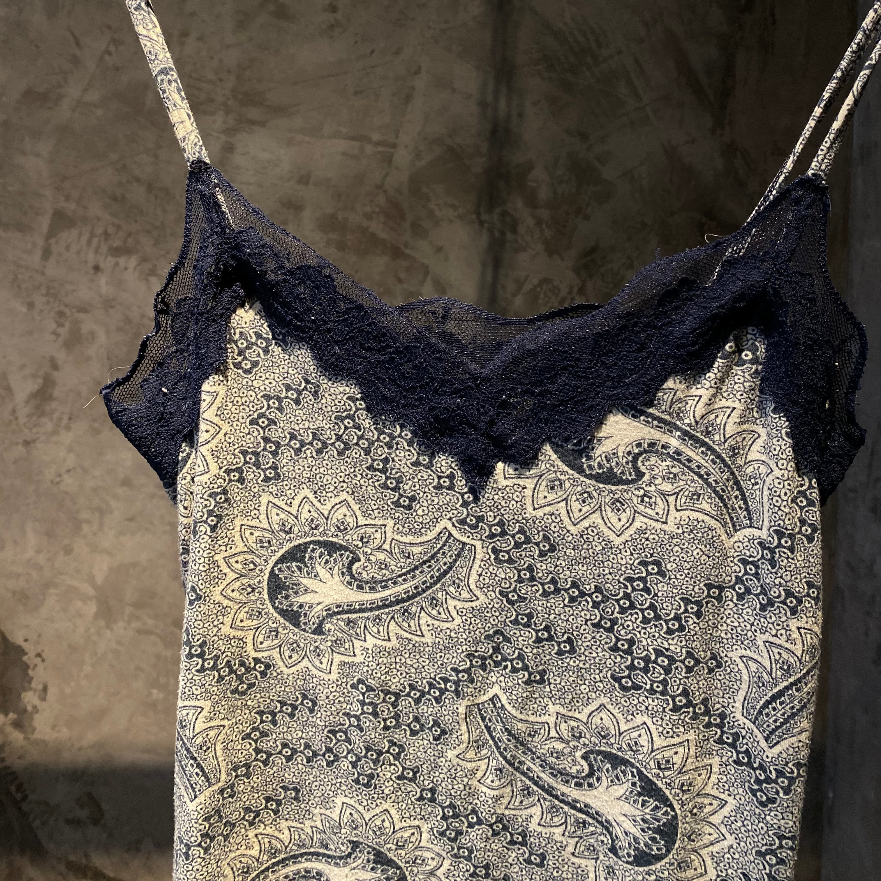 Playful Blue Lace Top