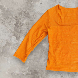 Vibrant Orange Longsleeve Top