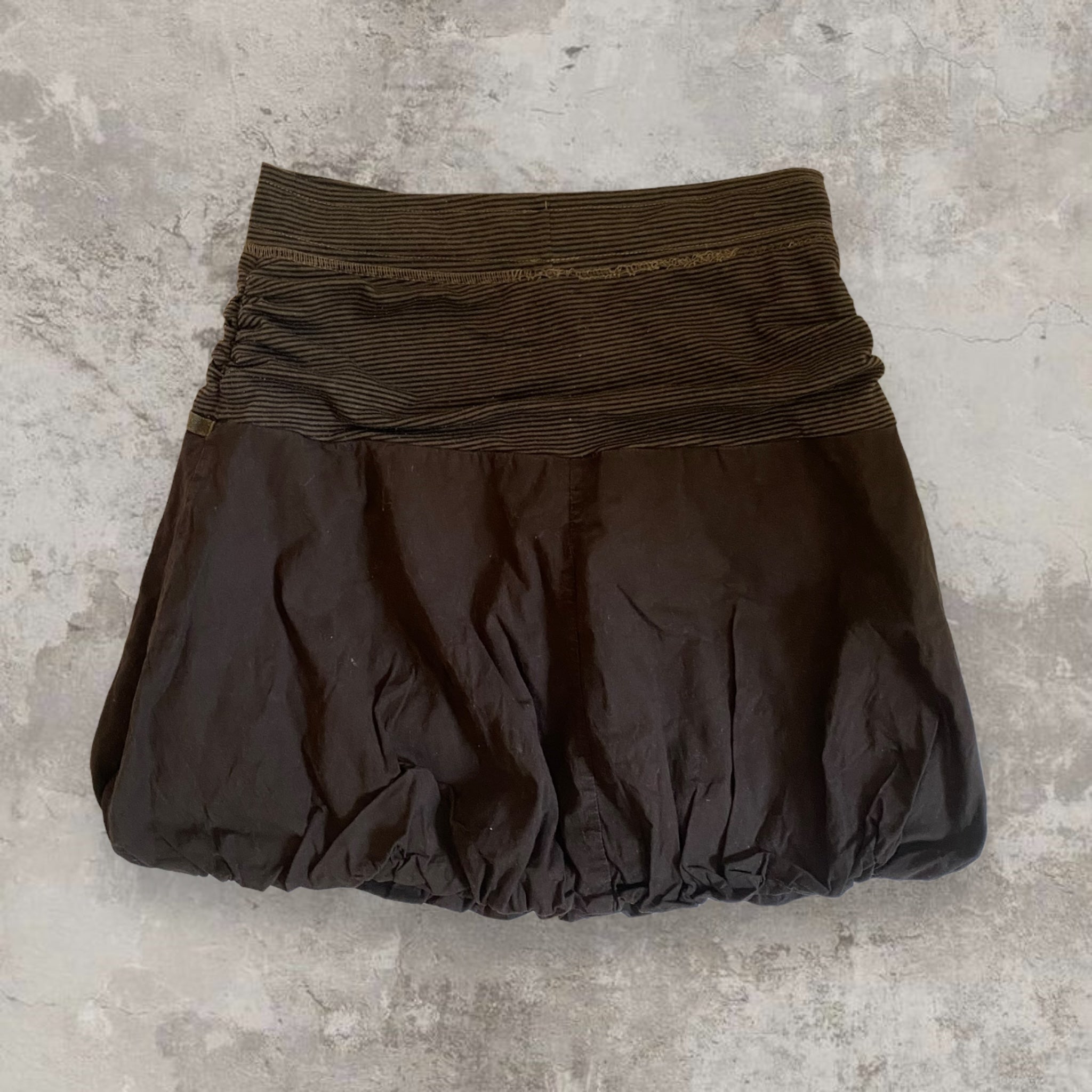 Brown Ballon Skirt