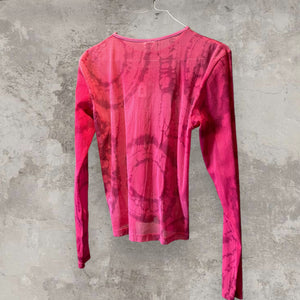 Pink Mesh Longsleeve