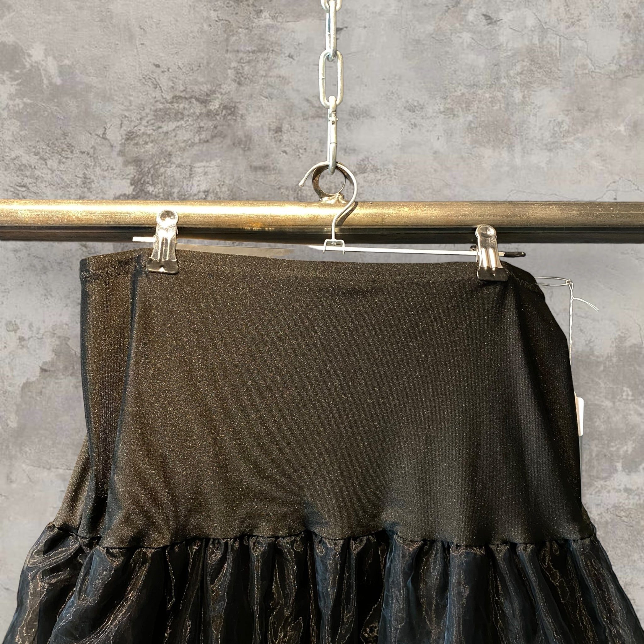 Black Petticoat Skirt