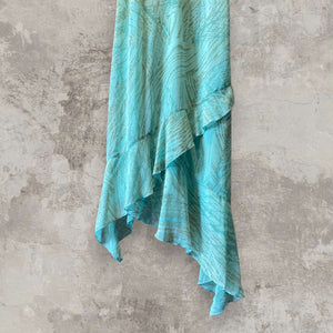 Beautiful Ruffled Mermaid Maxi Dress