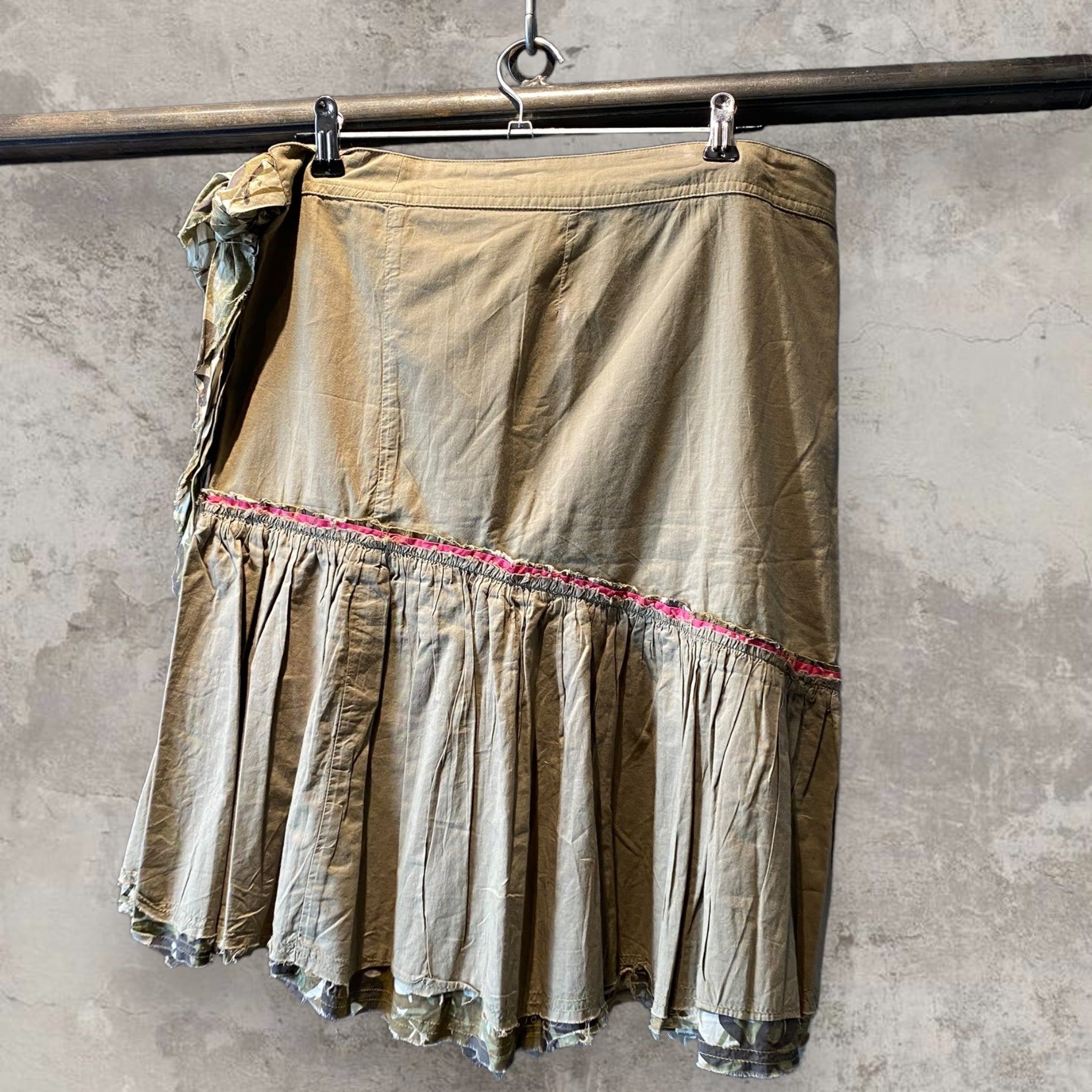 Khaki Camo Skirt