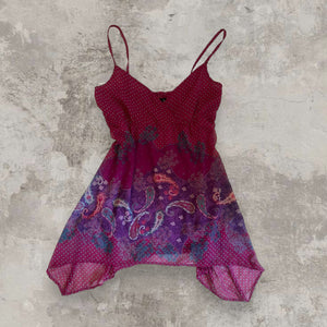 Pink Purple Flowy Fairy Top