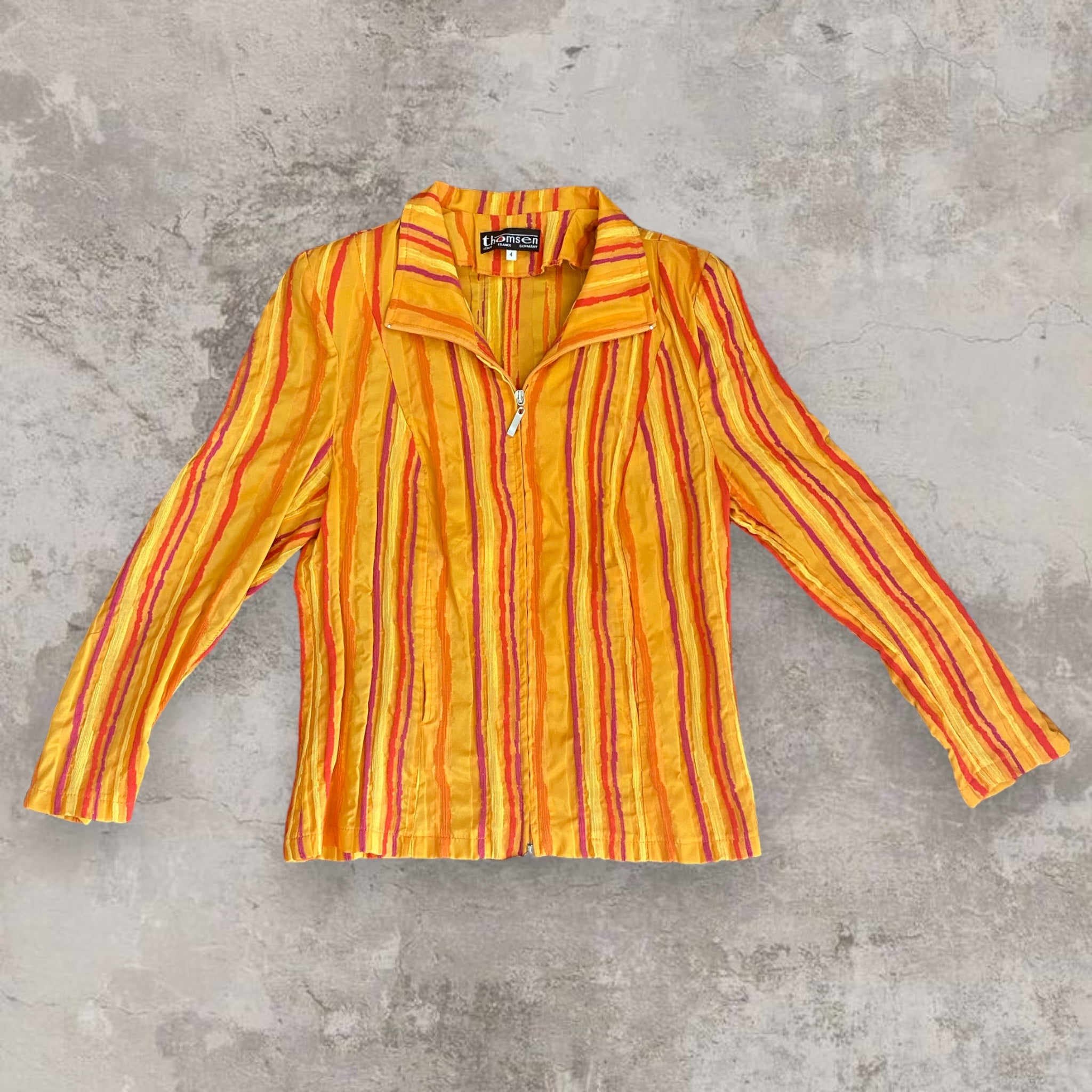 Striped 70's Retro Jacket