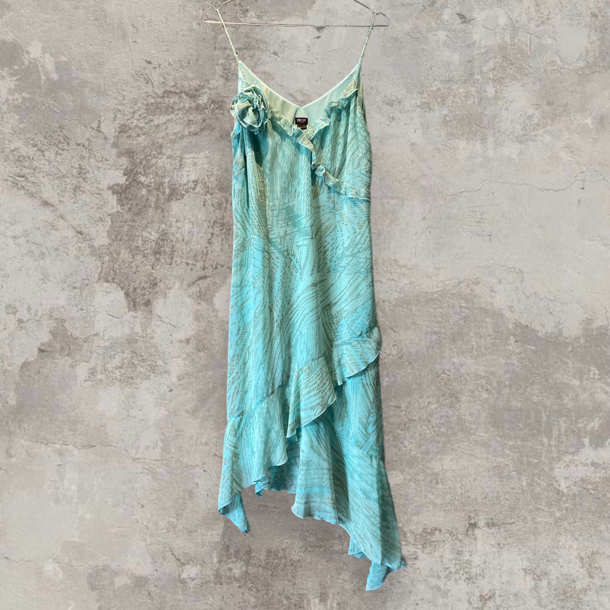 Beautiful Ruffled Mermaid Maxi Dress