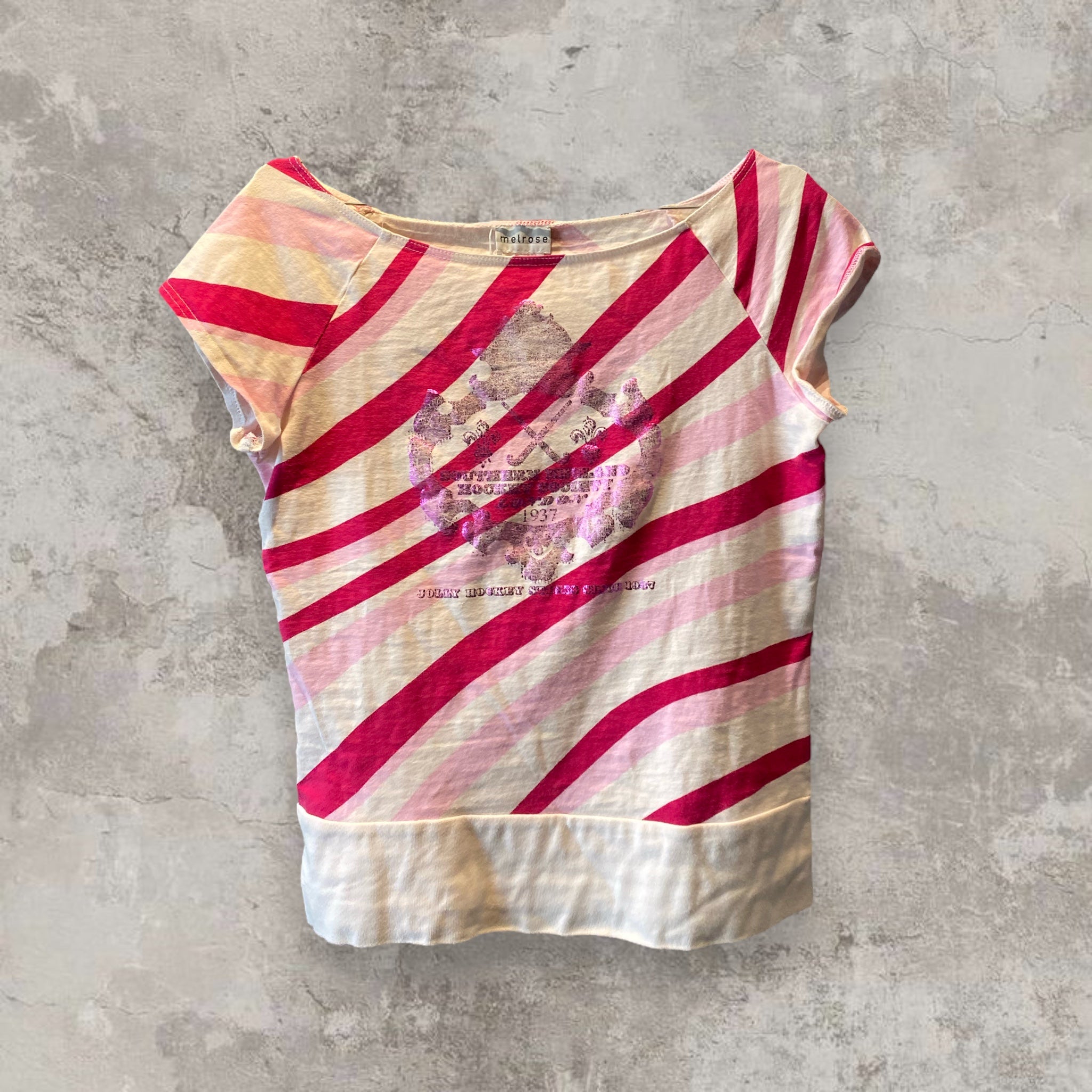 Pink Striped Melrose Shirt