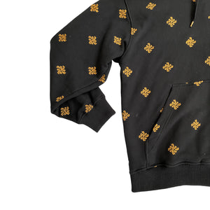 Pelle Pelle Embroidered Zip-Up Hoodie