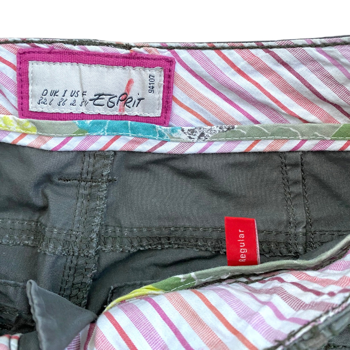 Esprit EDC Khaki Cargo Pants