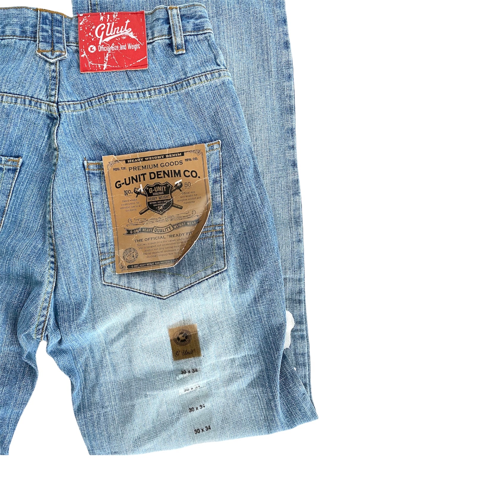 G-Unit 50cent Highwaisted Baggy Jeans