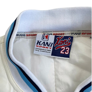 Rare Karl Kani 90's Brooklyn Bomber Jacket White
