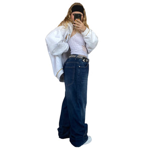 Raw Blue Baggy Jeans