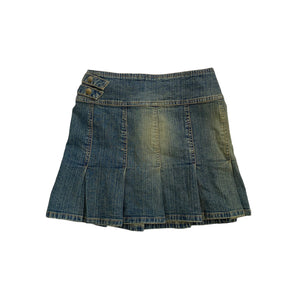 Y2K Flared Jeans Skirt